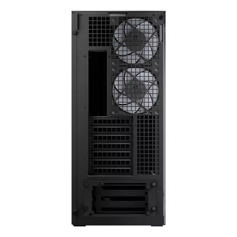 ARCTIC Xtender VG (Mirror Black) Premium E-ATX PC skriňa s vertikálnym držiakom GPU