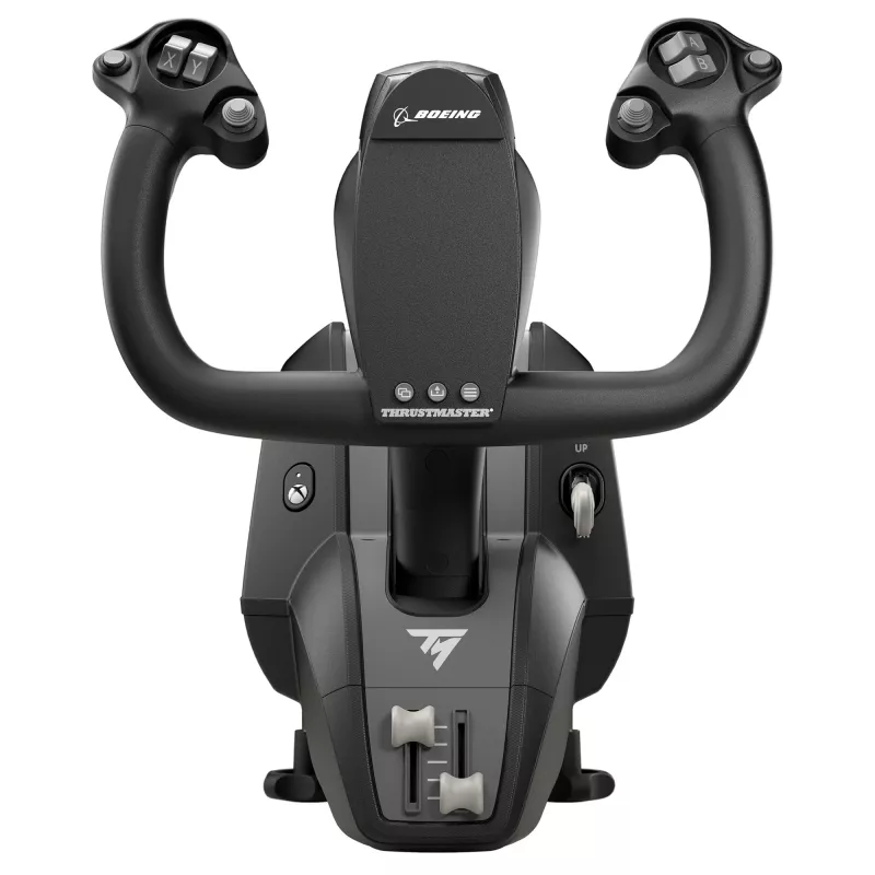 Thrustmaster TCA Yoke Pack Boeing Edition čierna, sivá USB Fightstick PC, Xbox, Xbox One, Xbox One S, Xbox One X, Xbox Series S, Xbox Series X