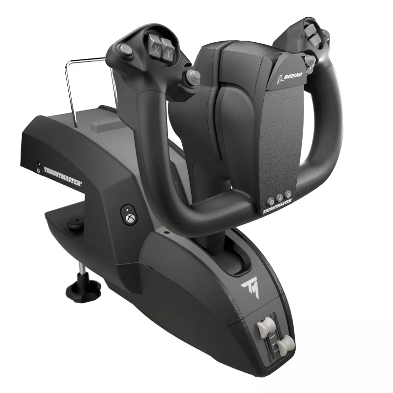 Thrustmaster TCA Yoke Pack Boeing Edition čierna, sivá USB Fightstick PC, Xbox, Xbox One, Xbox One S, Xbox One X, Xbox Series S, Xbox Series X