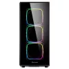 PC skriňa Sharkoon TG6 RGB Midi Tower čierna