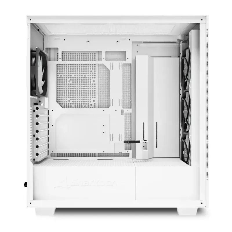 PC skriňa Sharkoon REBEL C50 RGB Full Tower biela