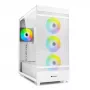 PC skriňa Sharkoon REBEL C50 RGB Full Tower biela