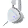 ASUS ROG Delta II Headset Káblový & Bezdrôtový Čelenkový Herný USB Type-C Bluetooth Biela