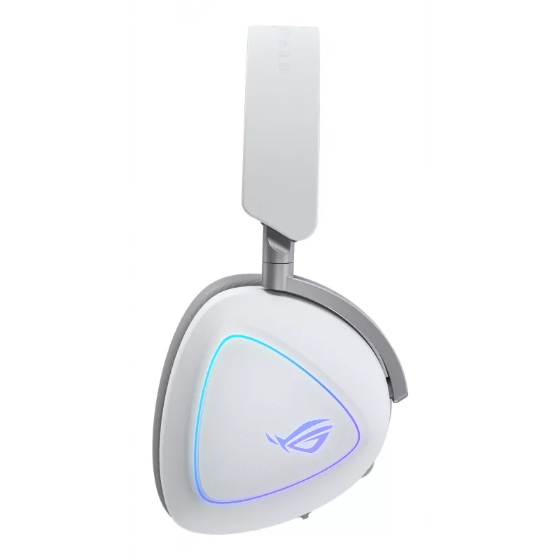 ASUS ROG Delta II Headset Káblový & Bezdrôtový Čelenkový Herný USB Type-C Bluetooth Biela
