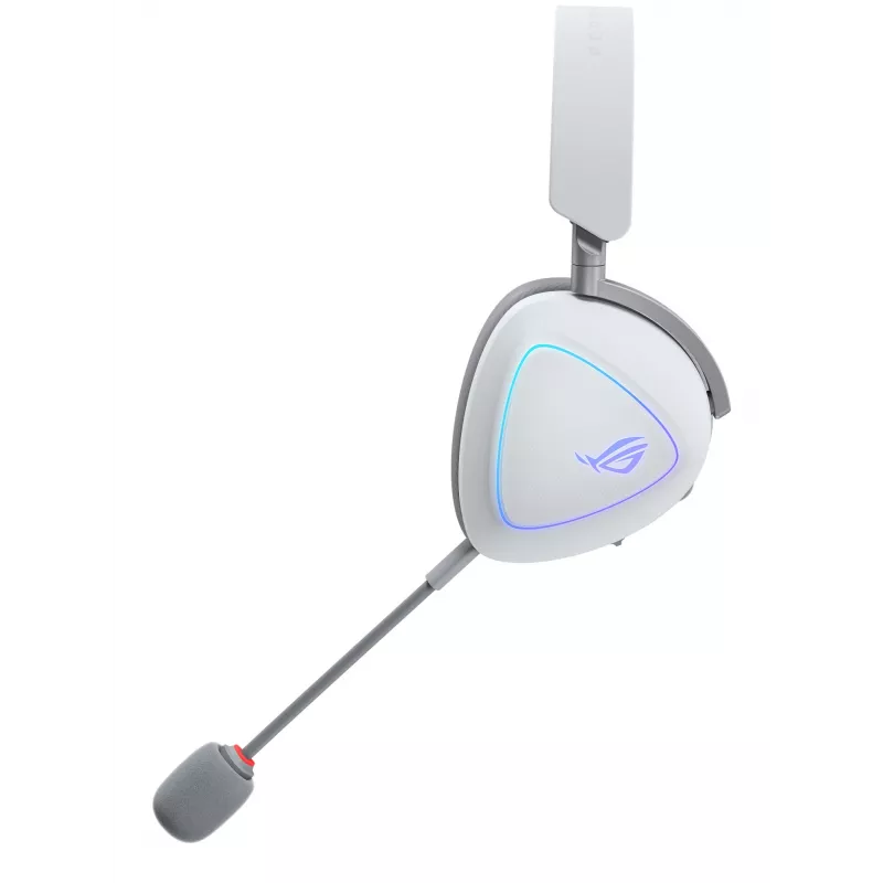 ASUS ROG Delta II Headset Káblový & Bezdrôtový Čelenkový Herný USB Type-C Bluetooth Biela