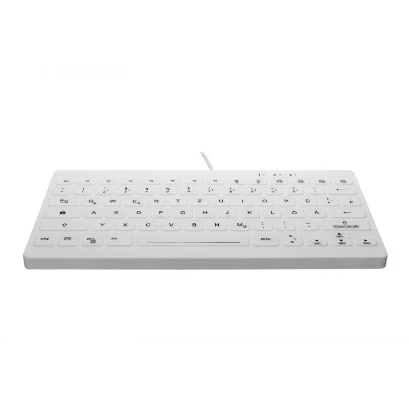Contour Design Active Key Contour QuickClean Medical Keyboard IP68 Mini Káblová Biela DE C4112