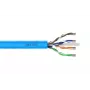 DIGITUS Inštalačný kábel - CAT6A - U/UTP - 305 m - modrý