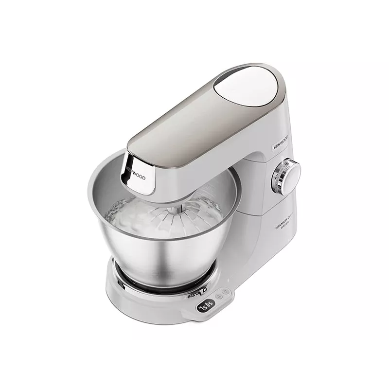 Kenwood KVC65.001WH Kuchynský robot 1200 W 5 l Nerez, Biely Integrovaná váha
