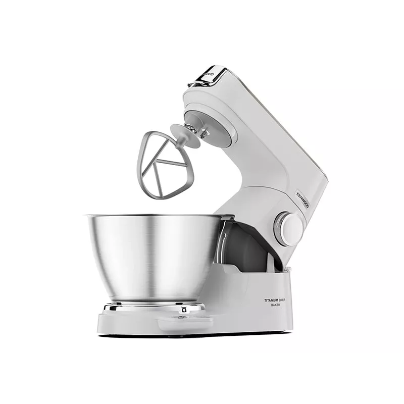 Kenwood KVC65.001WH Kuchynský robot 1200 W 5 l Nerez, Biely Integrovaná váha