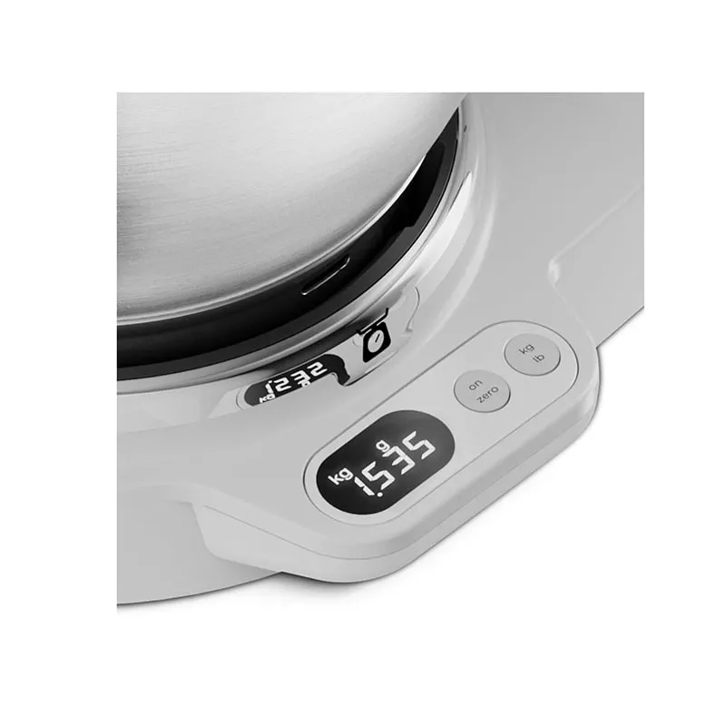 Kenwood KVC65.001WH Kuchynský robot 1200 W 5 l Nerez, Biely Integrovaná váha