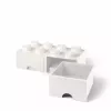 Zásuvka LEGO Brick 8, room copenhagen RC40061735, biela