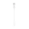 Huawei CM20 adaptér USB Type-C na konektor jack 3,5 mm, biely