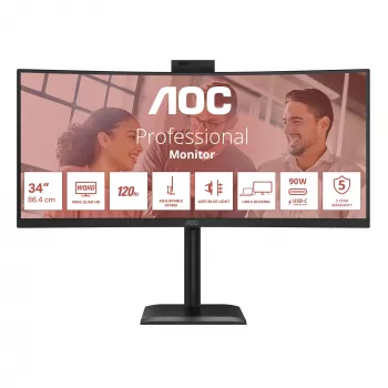 AOC E4 CU34E4CW počítačový monitor 86,4 cm (34