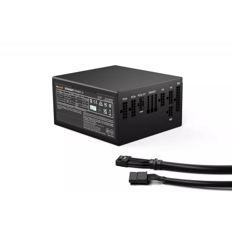 be quiet! BN337 napájací zdroj 850 W 20+4 pin ATX ATX čierny