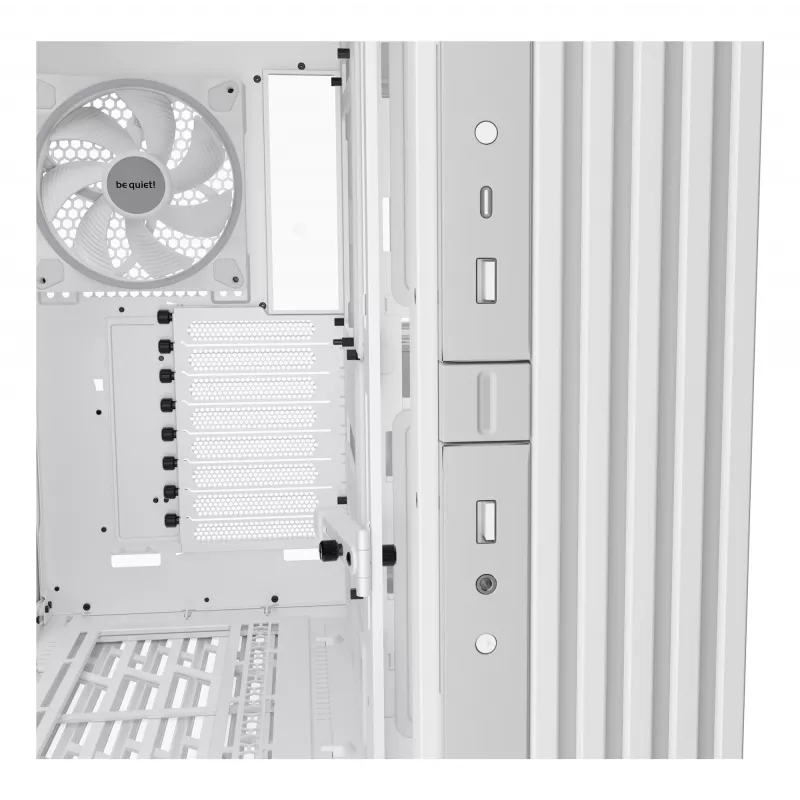 PC skriňa be quiet! Light Base 900 FX, Full Tower, E-ATX / XL-ATX, tvrdené sklo, 4 ventilátory 140 mm, chladič CPU 190 mm, biela