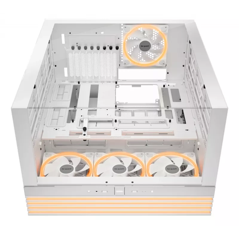 PC skriňa be quiet! Light Base 900 FX, Full Tower, E-ATX / XL-ATX, tvrdené sklo, 4 ventilátory 140 mm, chladič CPU 190 mm, biela