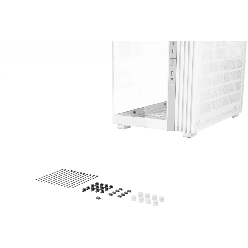 PC skriňa be quiet! Light Base 900 FX, Full Tower, E-ATX / XL-ATX, tvrdené sklo, 4 ventilátory 140 mm, chladič CPU 190 mm, biela