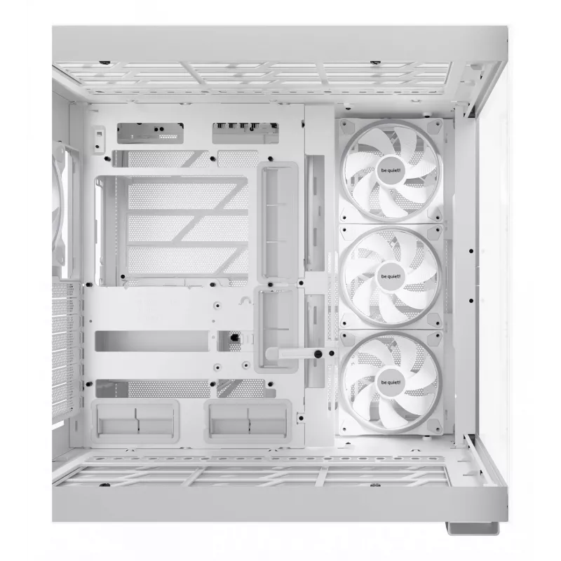PC skriňa be quiet! Light Base 900 FX, Full Tower, E-ATX / XL-ATX, tvrdené sklo, 4 ventilátory 140 mm, chladič CPU 190 mm, biela