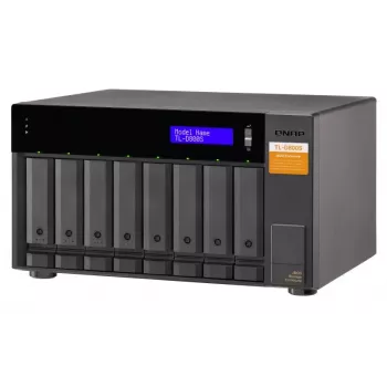 QNAP TL-D800S - diskové pole - 8 pozícií (SATA-600) - SATA 6Gb/s (externé) (TL-D800S)