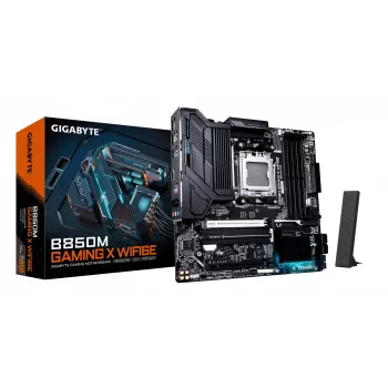 GIGABYTE B850M GAMING X WIFI6E základná doska - AMD Ryzen 9000 Series CPU, 10+2+2 fázy digitálny VRM, až do 8200MHz DDR5 (OC), 1xPCIe 5.0 + 1xPCIe 4.0 M.2, 2.5LAN, WIFI 6E, USB 3.2 Gen 2