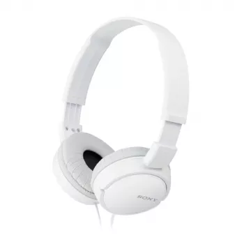 Sony MDR-ZX110, káblový, 12 - 22000 Hz, hudba, 120 g, slúchadlá, biela