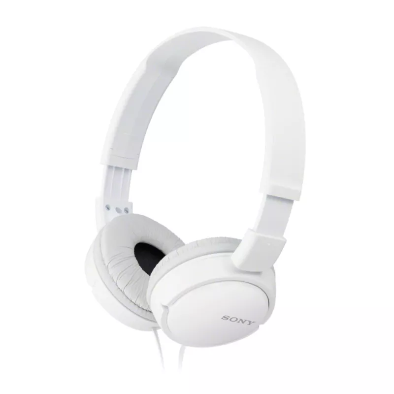 Sony MDR-ZX110, káblový, 12 - 22000 Hz, hudba, 120 g, slúchadlá, biela