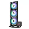 All-in-One kvapalinové chladenie ENERMAX Aquafusion II 360 mm, 120 mm ventilátor, 380 W TDP, čierny