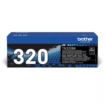 Brother TN-320BK tonerová kartuša 1 kus originálna čierna