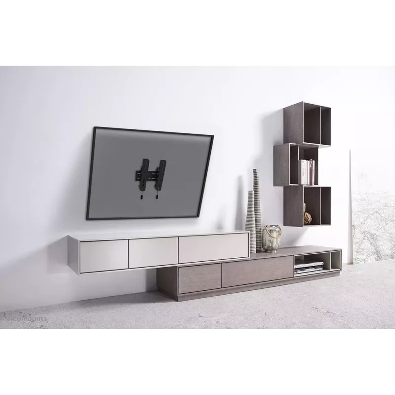 Neomounts WL35S-850BL12 TV držiak na stenu 24-65 palcov - naklápací - uzamykateľný - rýchla montáž