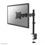 Stolový držiak monitora Neomounts NM-D135BLACK s plnou pohyblivosťou, svorka/priechodka, 10-27 palcov, 8 kg, VESA 75x75/100x100, oceľ, čierny