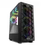 PC skriňa Sharkoon RGB HEX Desktop čierna