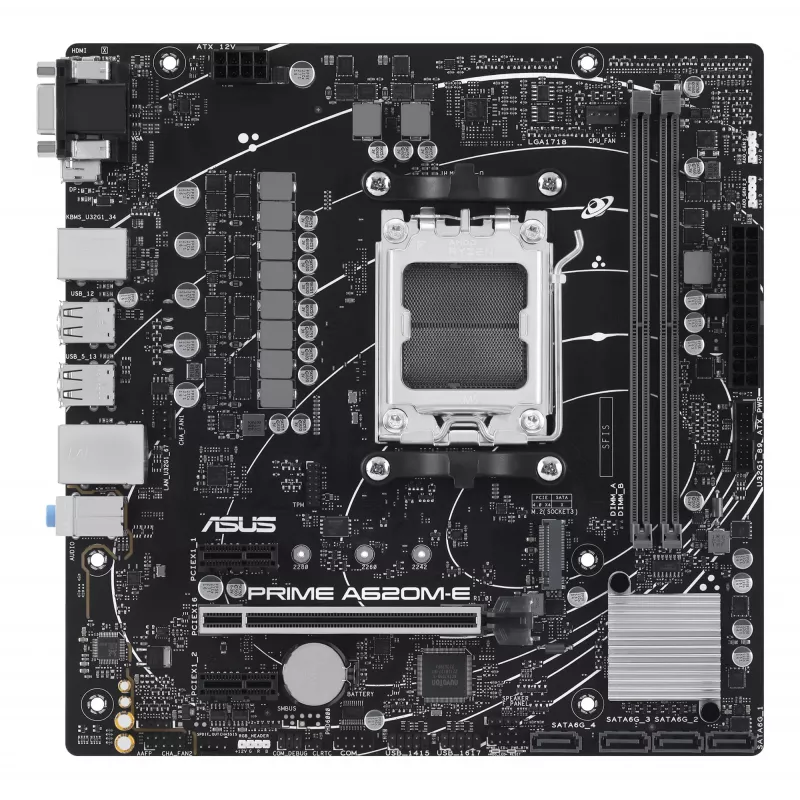 Základná doska ASUS PRIME A620M-E-CSM AMD A620 socket AM5 micro ATX