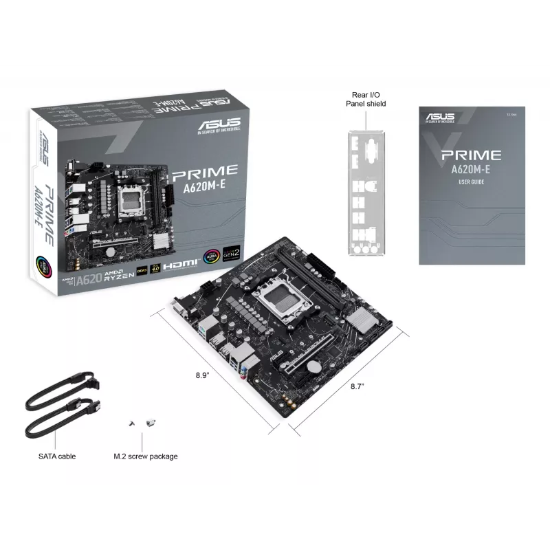 Základná doska ASUS PRIME A620M-E-CSM AMD A620 socket AM5 micro ATX