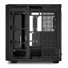 PC skriňa Sharkoon REBEL C70G RGB Full Tower čierna, drevo