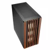 PC skriňa Sharkoon REBEL C70M RGB Full Tower čierna, drevo