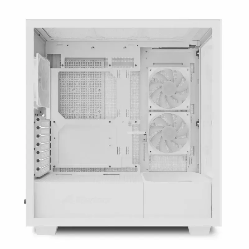 PC skriňa Sharkoon Rebel C60 Midi-Tower biela
