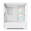 PC skriňa Sharkoon Rebel C60 Midi-Tower biela