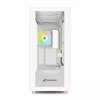 PC skriňa Sharkoon Rebel C60 Midi-Tower biela