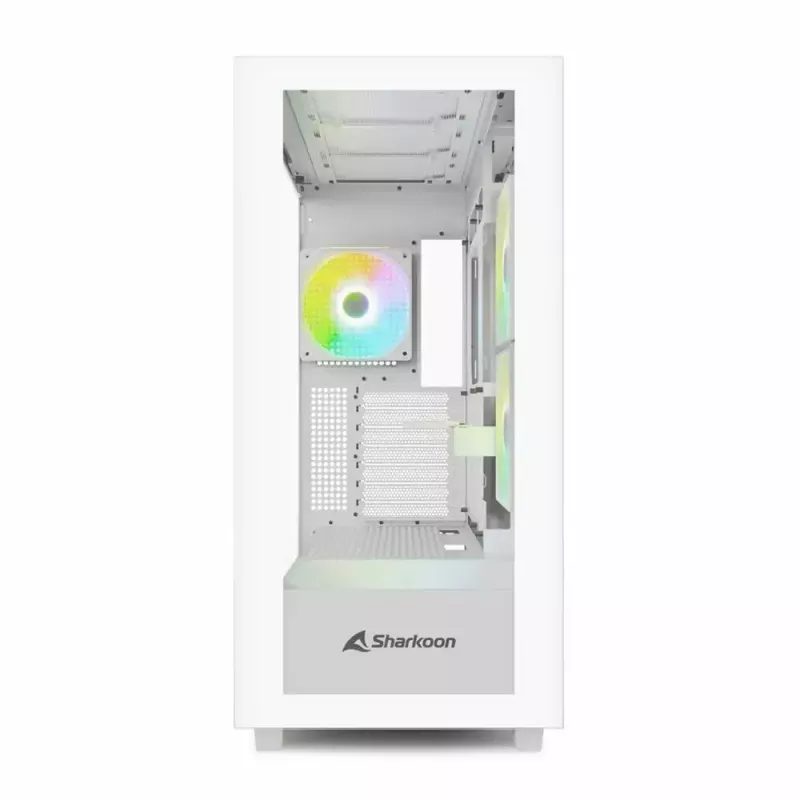 PC skriňa Sharkoon Rebel C60 Midi-Tower biela
