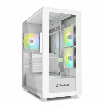PC skriňa Sharkoon Rebel C60 Midi-Tower biela