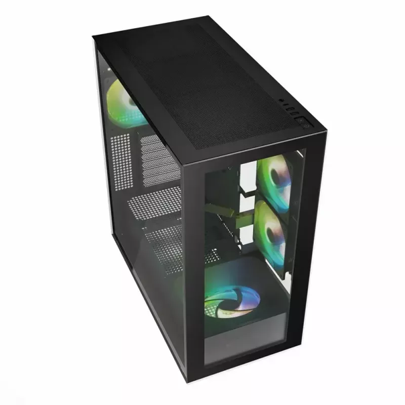 PC skriňa Sharkoon Rebel C60 Midi-Tower čierna