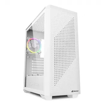 PC skriňa Sharkoon VS9 RGB Midi Tower biela
