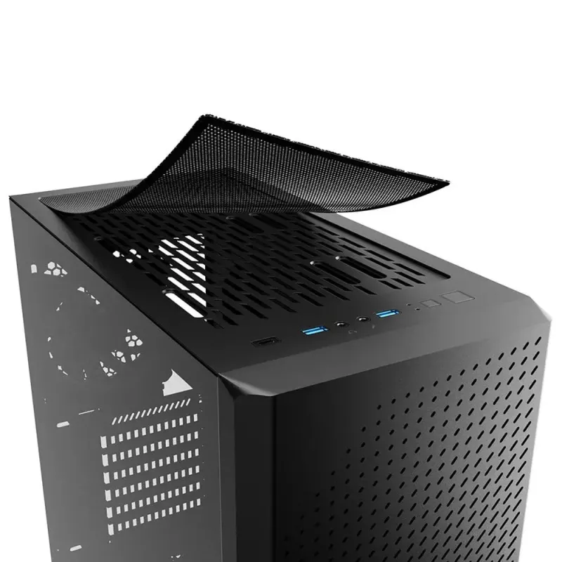 PC skriňa Sharkoon VS9 RGB Midi Tower čierna