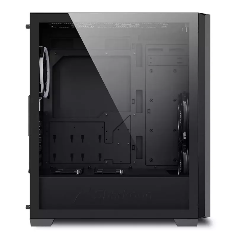 PC skriňa Sharkoon VS9 RGB Midi Tower čierna