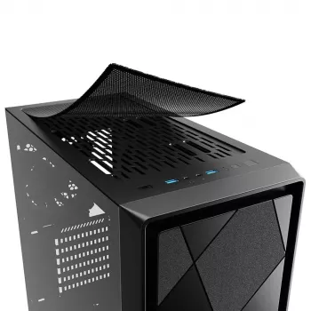 PC skriňa Sharkoon VS8 RGB Midi Tower čierna