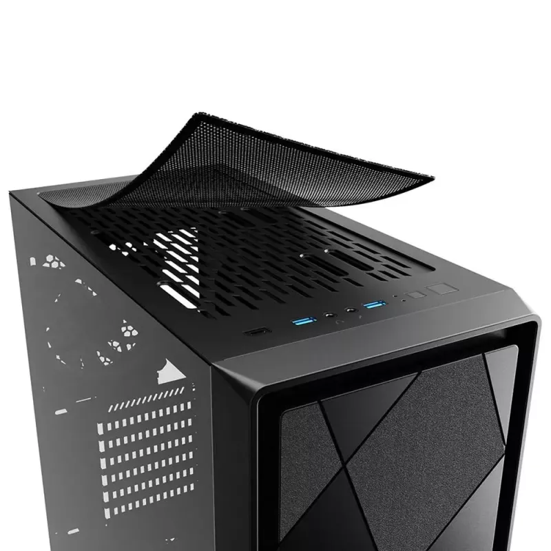 PC skriňa Sharkoon VS8 RGB Midi Tower čierna