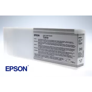 Epson samostatné balenie Light Light Black T591900, Light light Black, pigmentový atrament, 700 ml, 1 kus