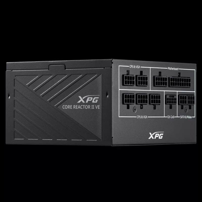 XPG COREREACTOR II VE 750W napájací zdroj, 750 W, 100 - 240 V, 47 - 63 Hz, 10 A, 20 A, 62,5 A