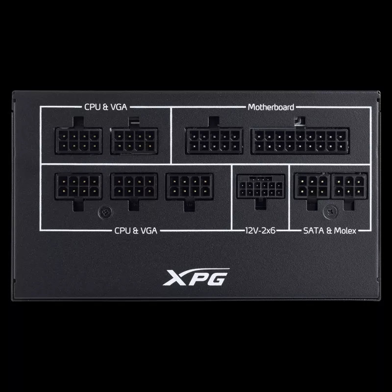 XPG COREREACTOR II VE 750W napájací zdroj, 750 W, 100 - 240 V, 47 - 63 Hz, 10 A, 20 A, 62,5 A
