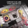 CORSAIR CPU chladič - Icue Link Titan 360 Rx LCD kvapalinový chladič